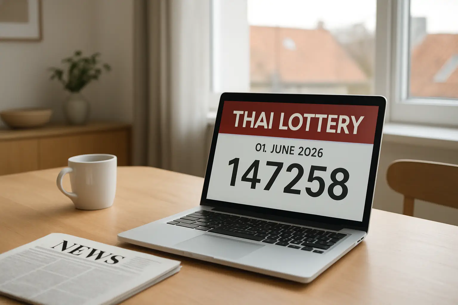 How to check Thai lottery results from Denmark [year]