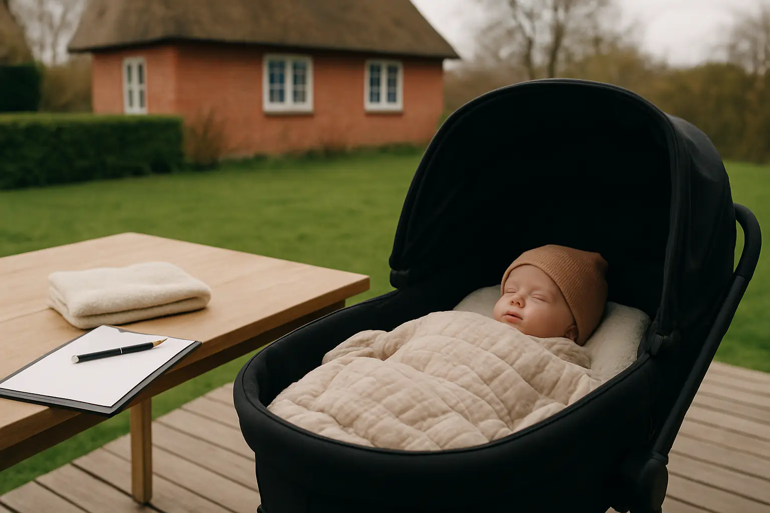 Why Babies Sleep Outside in Denmark (and how parents do it safely)
